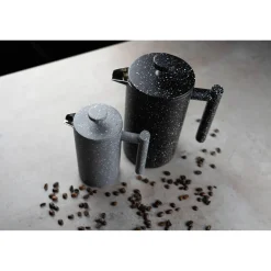 GRUNWERG 8 Cup Cafe Ole Tall Cafetiere - Grey Granite