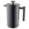 GRUNWERG 8 Cup Cafe Ole Tall Cafetiere - Black Granite