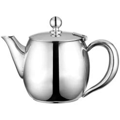 GRUNWERG Buxton Café Olé Stainless Steel Teapot - 6 Cup