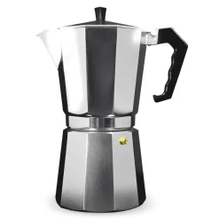 GRUNWERG Cafe Ole Italian Style Stove Top Espresso Maker - 9 Cup