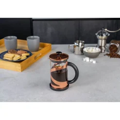 GRUNWERG Classico 3 Cup Cafetiere - Copper