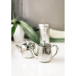 GRUNWERG Sandringham 6 Cup Tea Pot - Silver