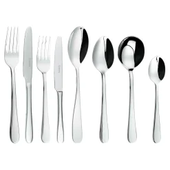 GRUNWERG Windsor 44 Piece Cutlery Set - Silver
