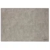 GUZZINI Tiffany Reversible Faux Leather Fabric Placemat - Sky Grey