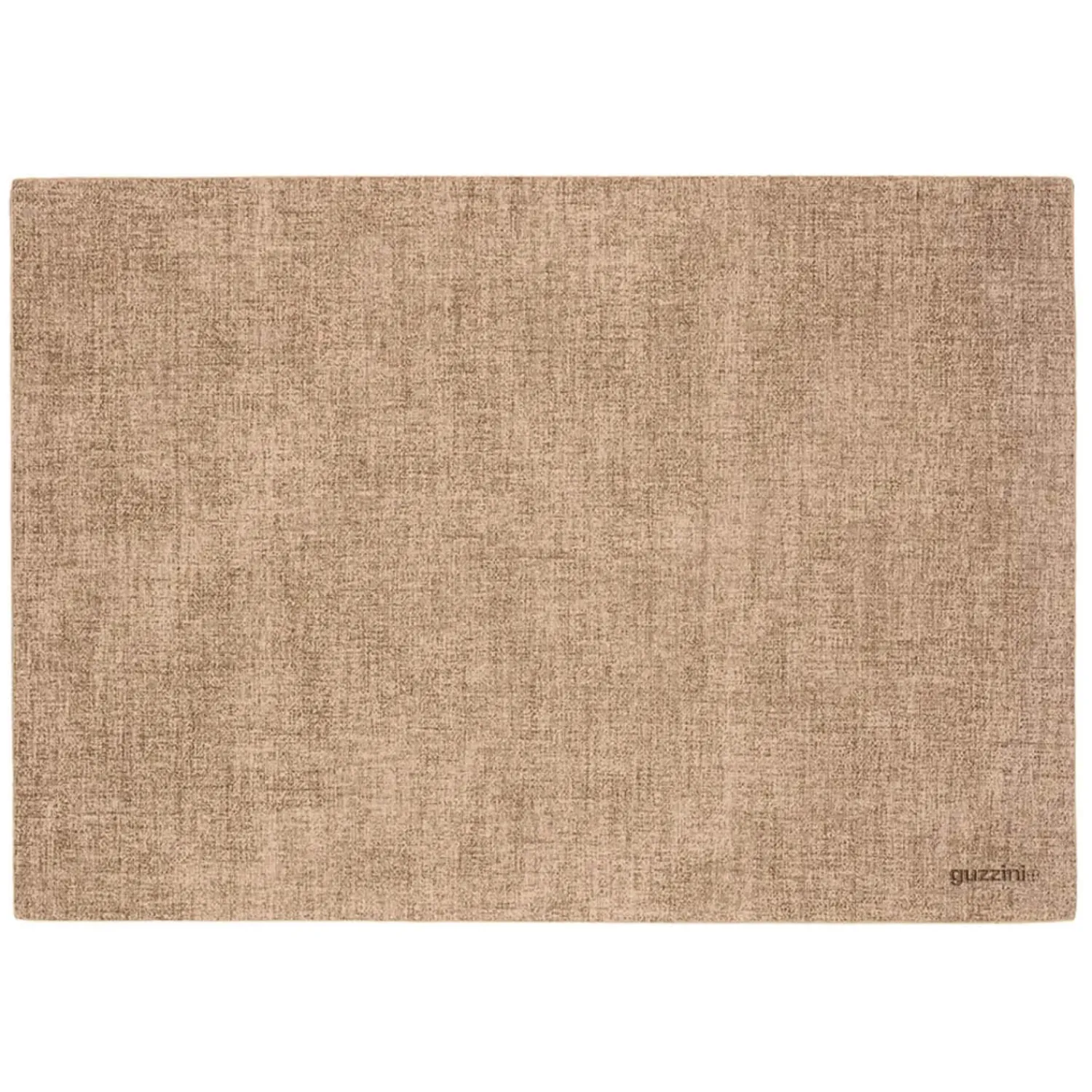 GUZZINI Tiffany Reversible Faux Leather Fabric Placemat - Sand