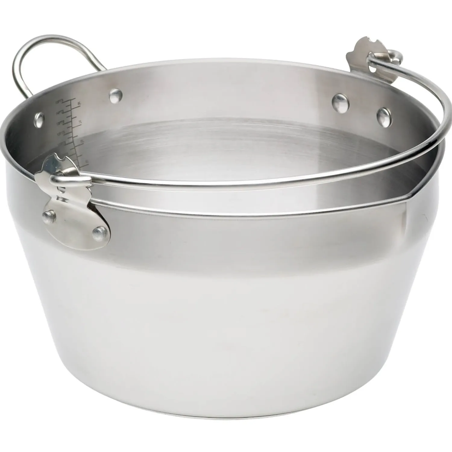 Home Made Stainless Steel 31cm Maslin Pan with Handle