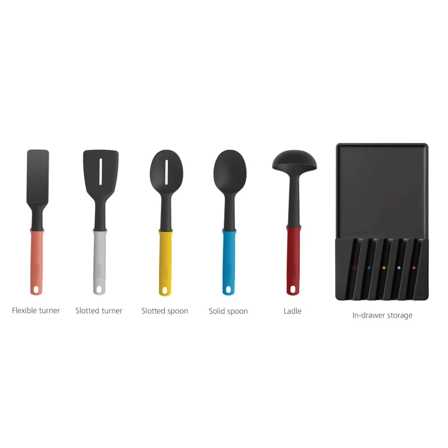 Joseph Joseph 5 Piece Elevate In-Drawer Utensil Set