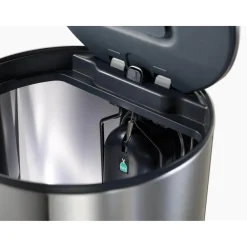 Joseph Joseph Arc 30 Litre Easy-Push Pedal Bin - Stainless Steel
