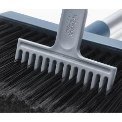 Joseph Joseph CleanStore Wall-Mounted Long Bristle Broom - Blue