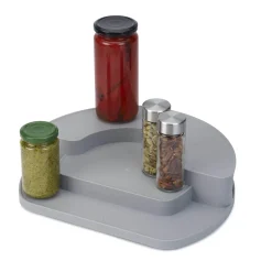 Joseph Joseph Cupboard Store Rotating Organsier - Grey