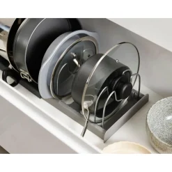 Joseph Joseph DrawerStore Expanding Cookware Organisation Rack - Grey