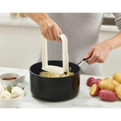 Joseph Joseph Easy-Mash Potato Masher - White