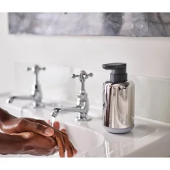 Joseph Joseph EasyStore Luxe Stainless Steel Soap Pump