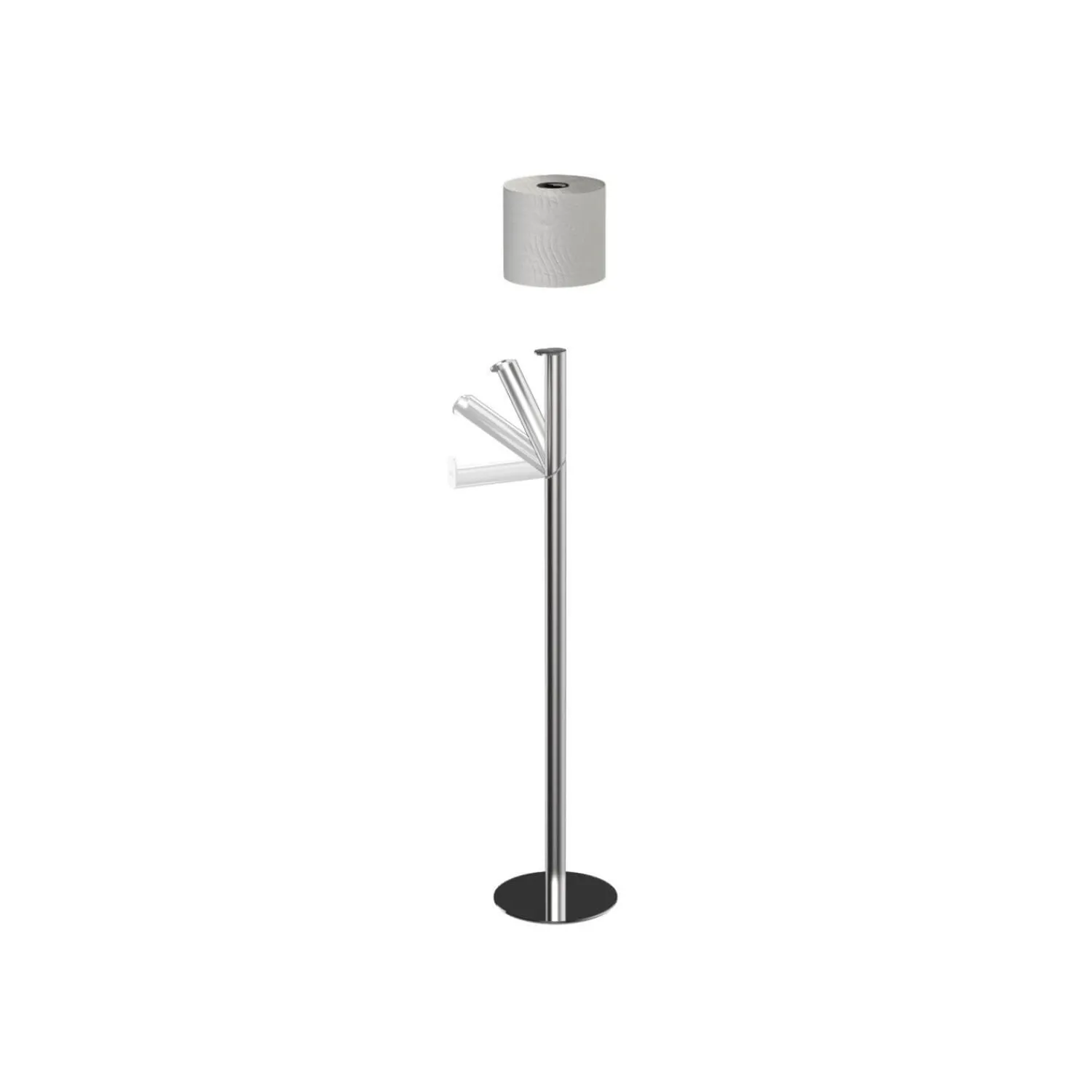 Joseph Joseph EasyStore Luxe 2-in-1 Toilet Roll Stand