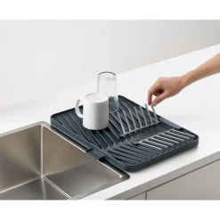 Joseph Joseph Flip Up Adjustable Draining Board - Grey