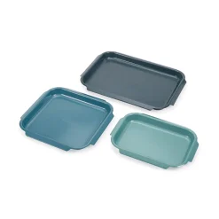 Joseph Joseph Nestâ„¢ Bake Oven Non-Stick 3 Piece Baking Tray Set - Blue