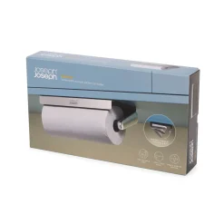 Joseph Joseph RollGrip Under-Shelf Stainless Steel Kitchen Roll Holder