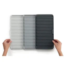 Joseph Joseph Tier Expandable Draining Mat - Grey