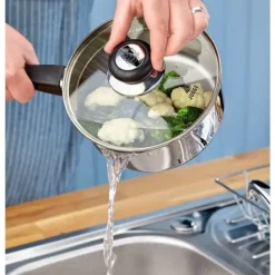 Judge Vista 5-Piece Stainless Steel Draining Saucepan Set