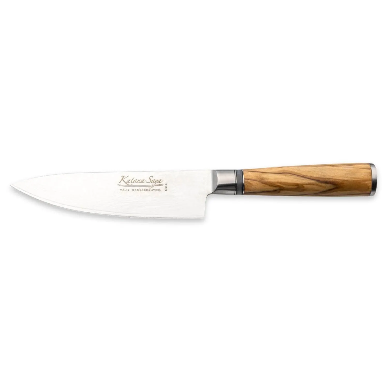 KATANA Saya Olivewood 15cm Cooks Knife