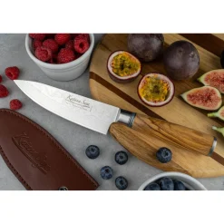 KATANA Saya Olivewood 15cm Cooks Knife