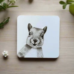 Katherine Sheard Coaster - Skittles Squirrel