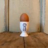 Katherine Sheard Fine China Egg Cup - Sidney Sausage Dog