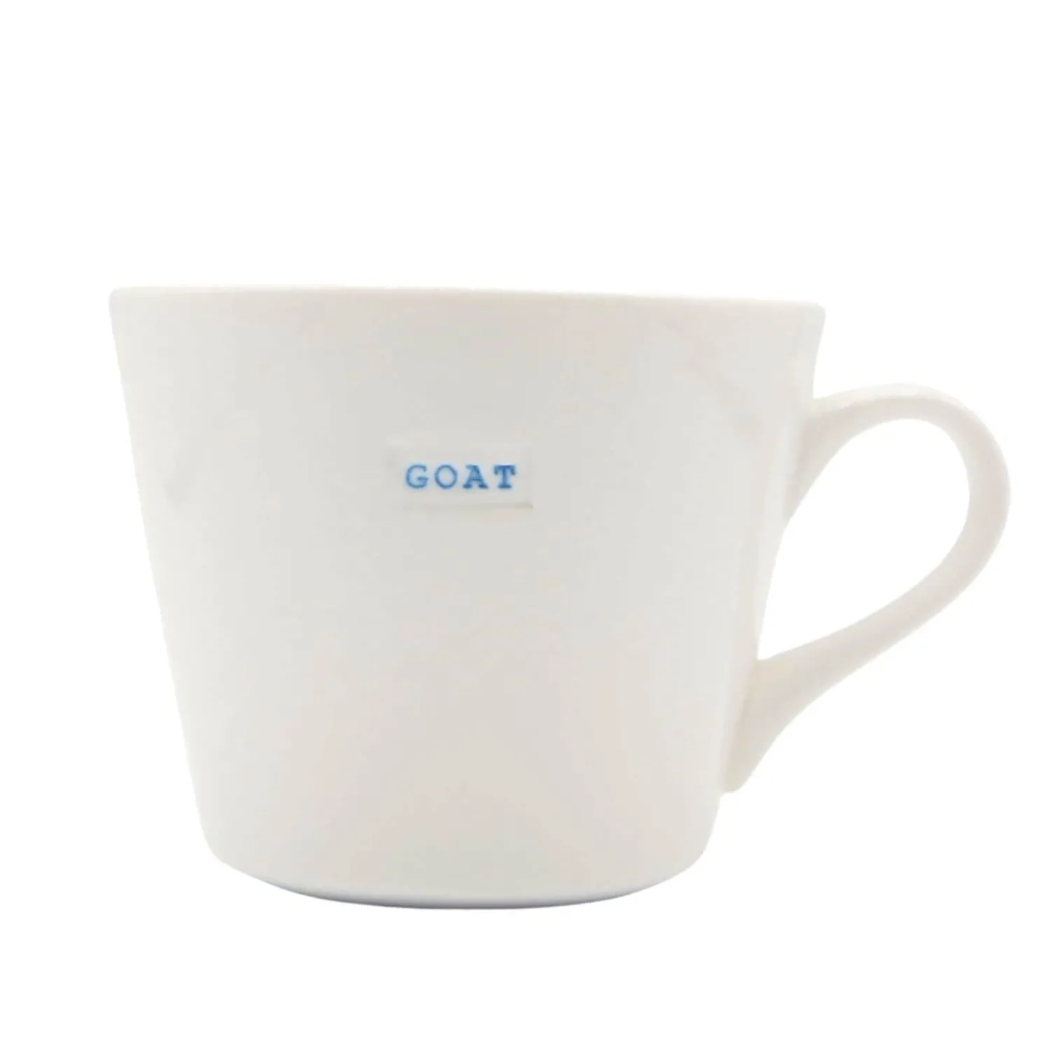 Keith Brymer Jones Word Range Bucket Mug - GOAT