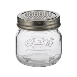 Kilner Glass Storage Jar with Grater Lid - 250ml