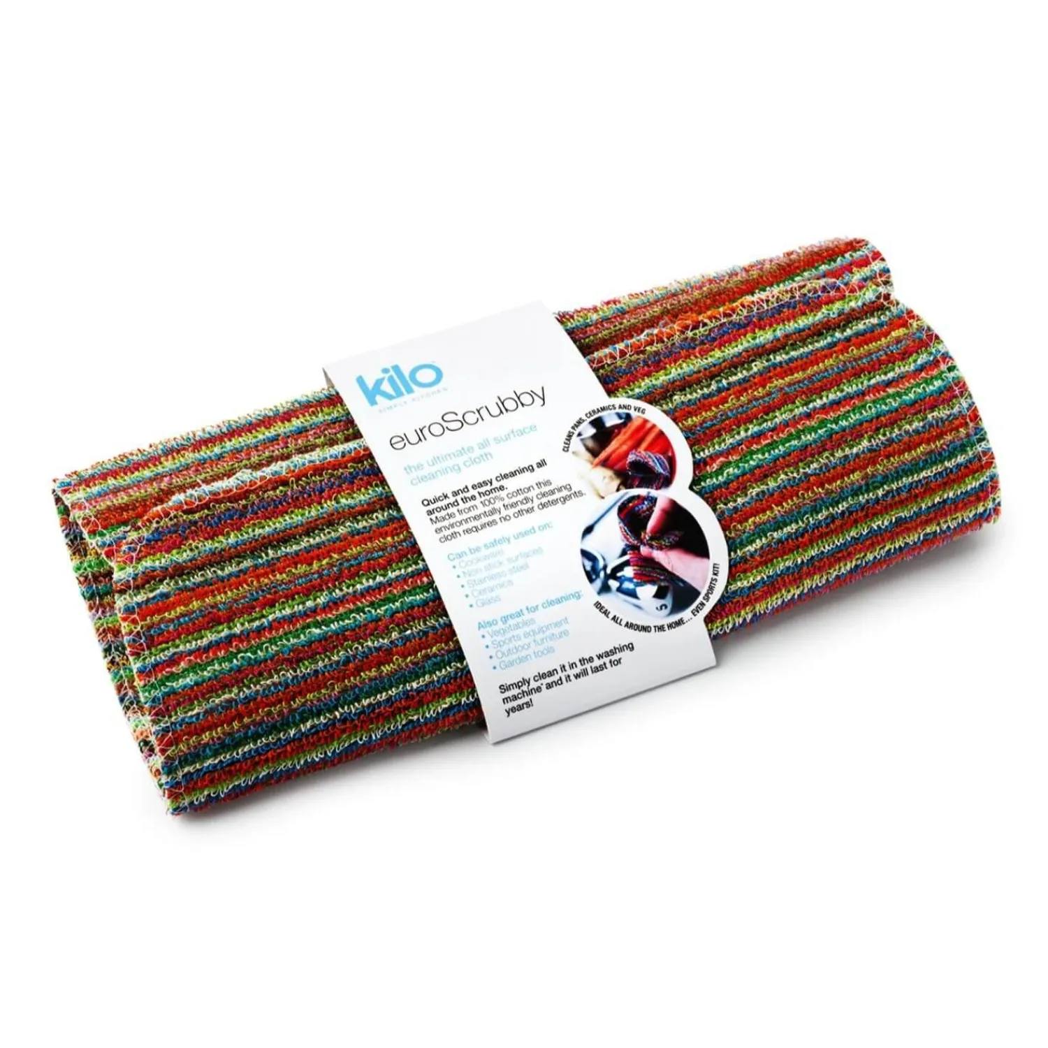 KILO Cotton Large EuroScrubby - Assorted Colours