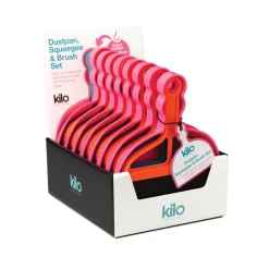 KILO Mini Dustpan, Squeegee & Brush Set