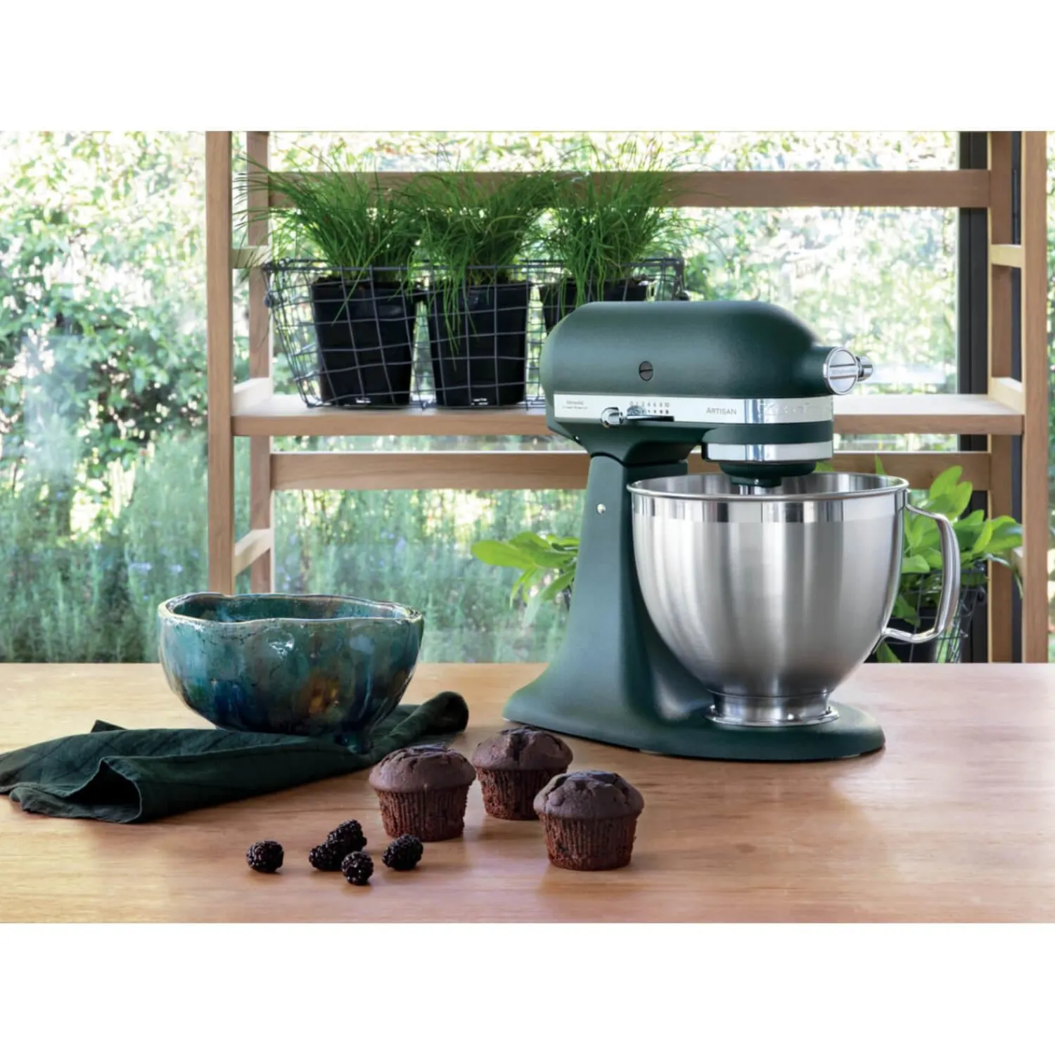 KitchenAid 185 Artisan Tilt-Head Stand Mixer - Pebble Palm