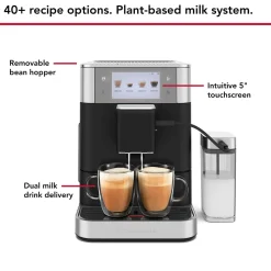 KitchenAid 5KES8558BBK Fully Automatic KF8 Espresso Coffee Machine - Cast Iron Black