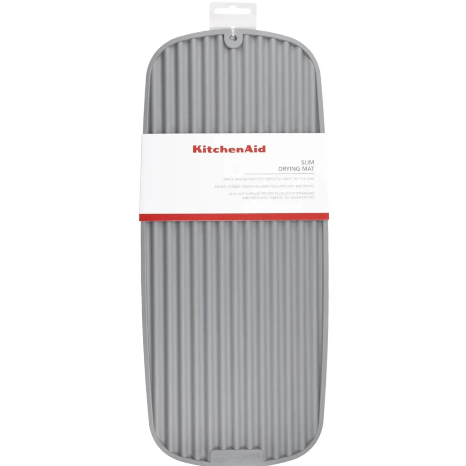 KitchenAid Slim Drying Sink Mat - Grey