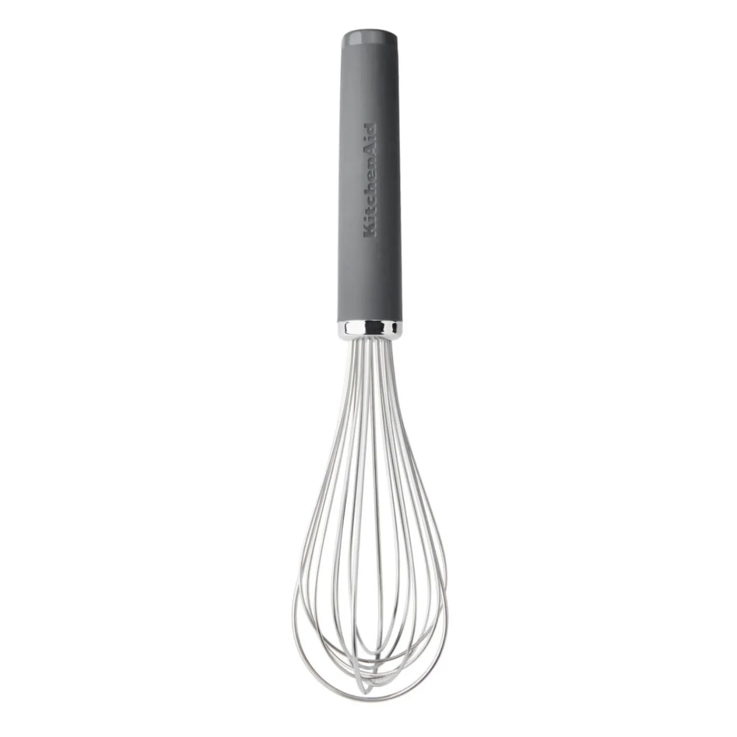 KitchenAid Soft Grip Utility Whisk - Charcoal Grey