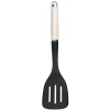 KitchenAid Utensils Plastic Slotted Turner - Almond Cream