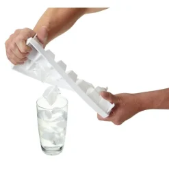 KitchenCraft Flexible Ice Cube Tray - White