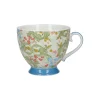 KitchenCraft 400ml Footed Mug - Dawn Floral