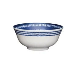 KitchenCraft Stoneware Bowl - Blue Tile