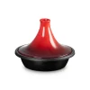 Le Creuset Cast Iron 31cm Round Tagine - Cerise
