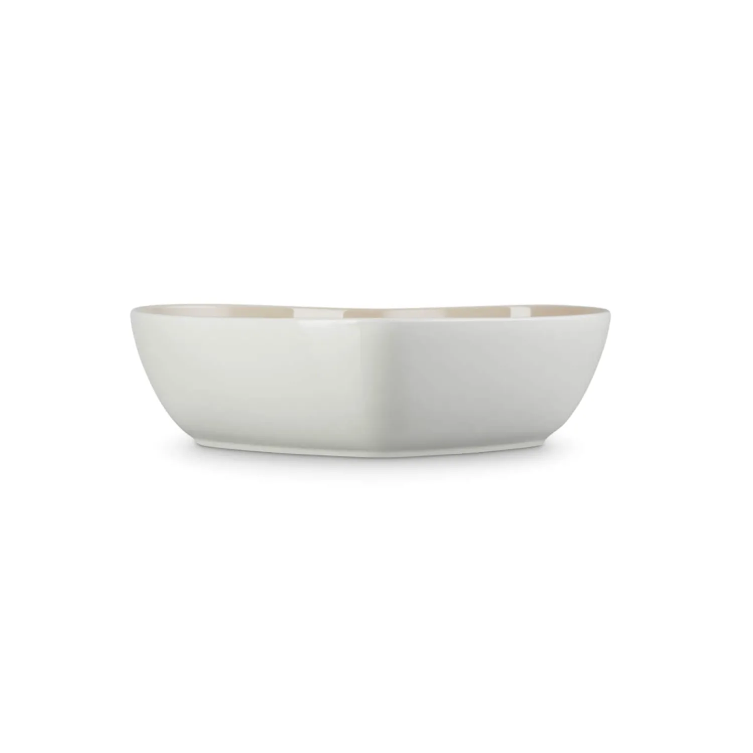 Le Creuset 30cm Heart Stoneware Serving Bowl - Meringue