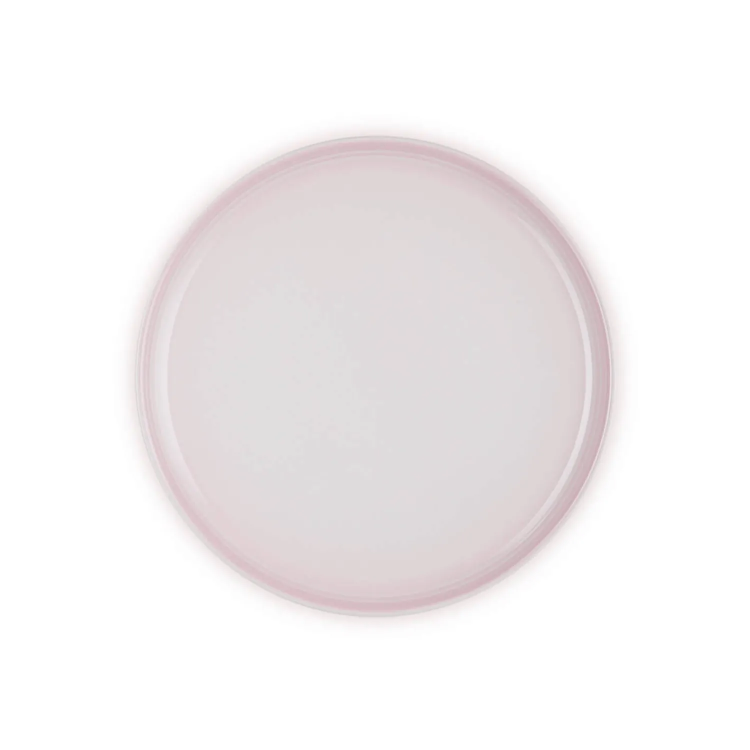 Le Creuset 22cm Stoneware Coupe Side Plate - Shell Pink