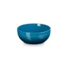 Le Creuset 16cm Stoneware Coupe Cereal Bowl - Deep Teal
