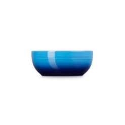 Le Creuset 16cm Stoneware Coupe Cereal Bowl - Azure