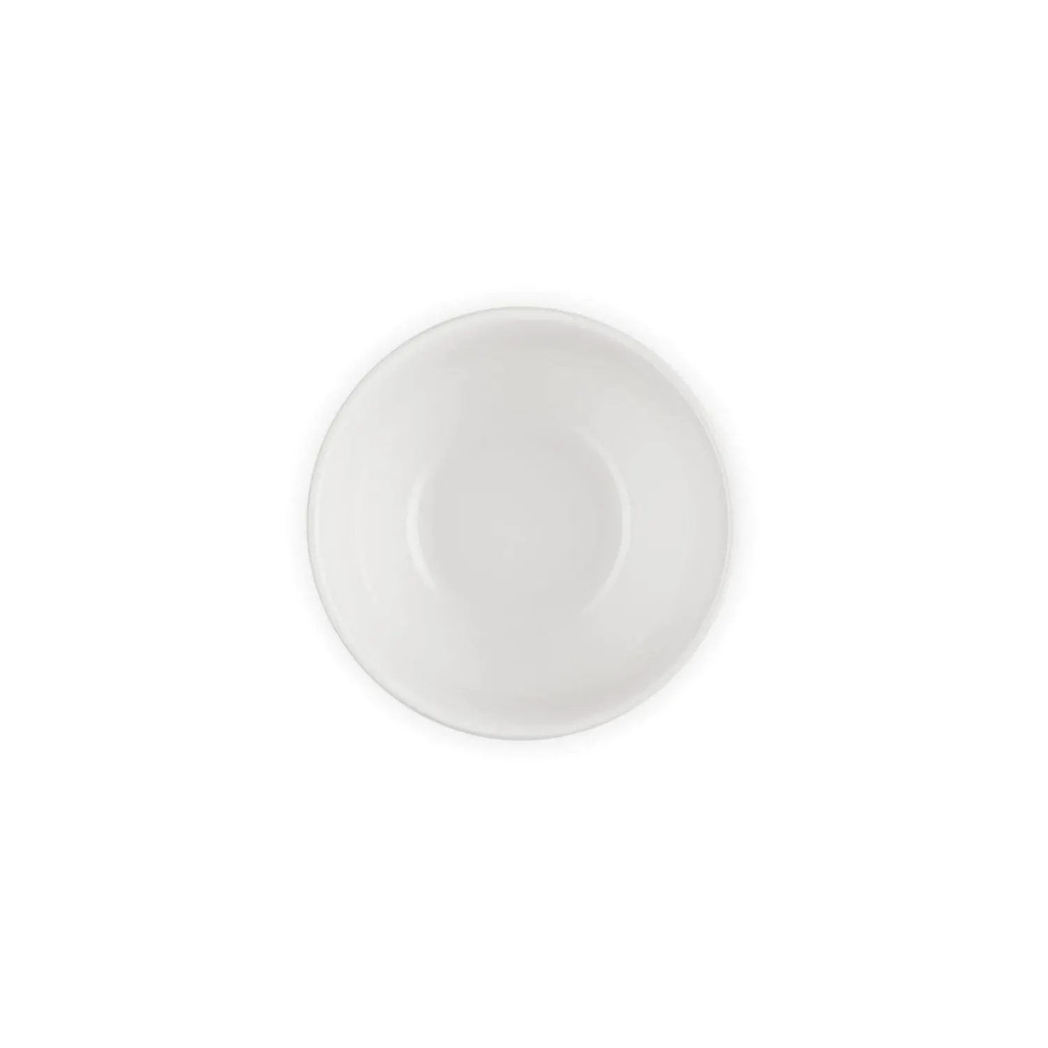 Le Creuset 12cm Stoneware Round Coupe Snack Bowl - Meringue
