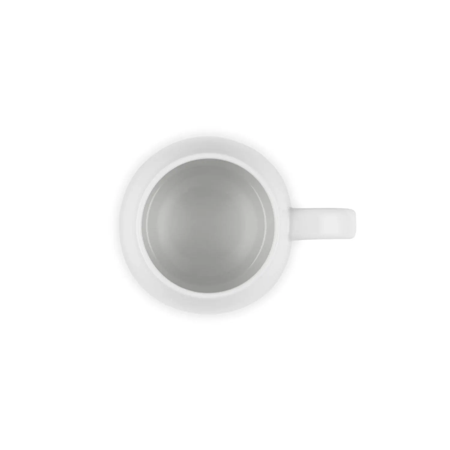 Le Creuset 320ml Stoneware Coupe Sphere Mug - White