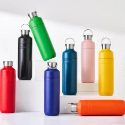 Le Creuset 'On The Go' 1-Litre Insulated Water Bottle - Deep Teal