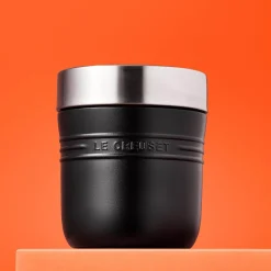 Le Creuset 'On The Go' 500ml Insulated Food Flask - Satin Black