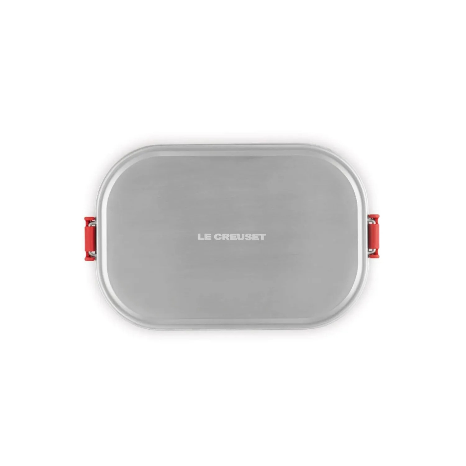Le Creuset 'On The Go' Stainless Steel 900ml Rectangular Lunch Box - Cerise
