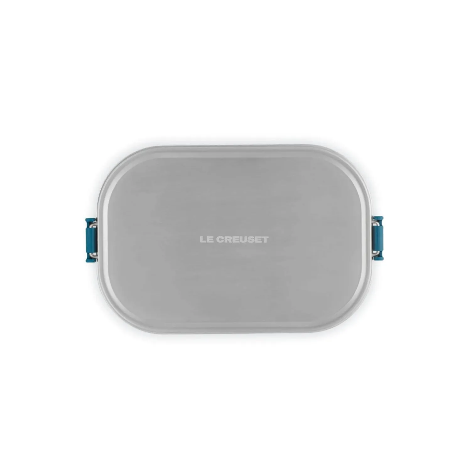 Le Creuset 'On The Go' Stainless Steel 900ml Rectangular Lunch Box - Deep Teal